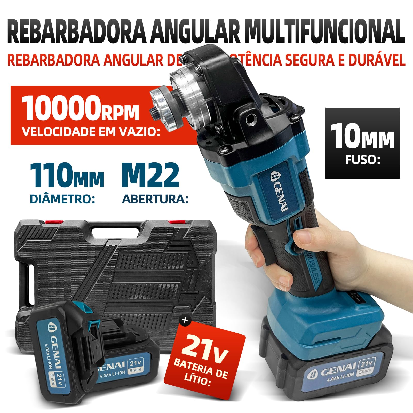 Parafusadeira Furadeira e Parafusadeira Chave de Impacto